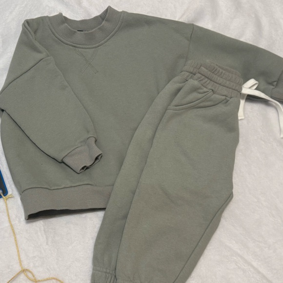 Little Bipsy Other - Little Bipsy Olive Jogger Set